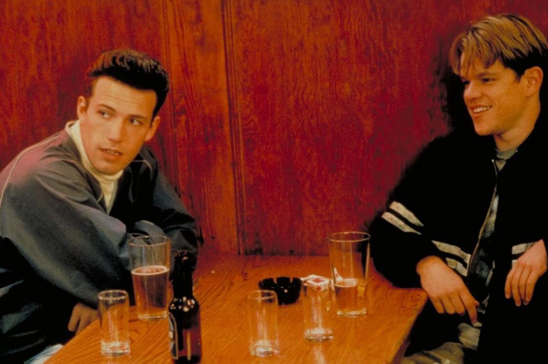    Бен Аффлек и Мэтт Деймон в фильме «Умница Уилл Хантинг»:IMDb