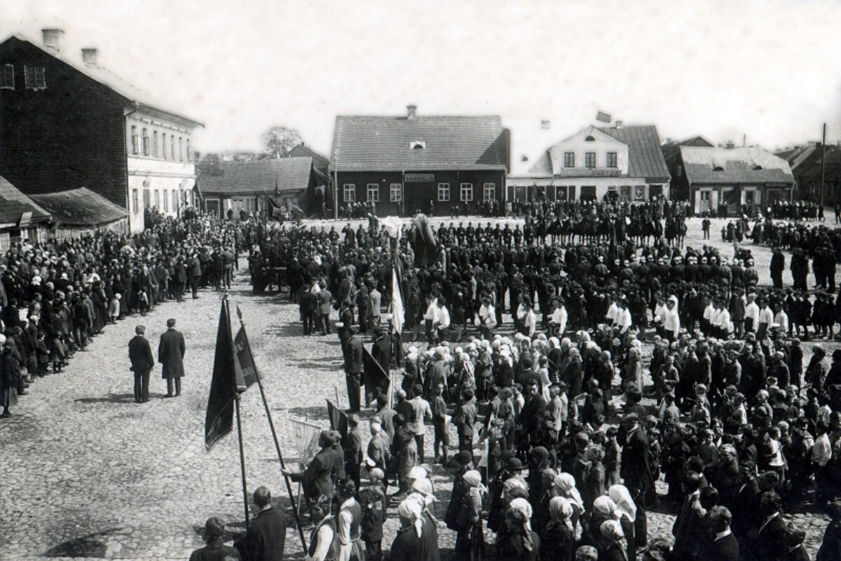 Фото: Празднование десятилетия независимости Литвы в Расейняе, 1928 год / wikipedia.org