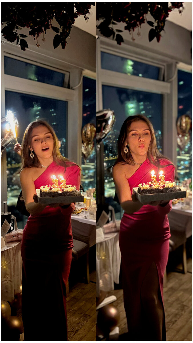 Фото с праздника по случаю моего Дня Рождения (2023г). На фото я - автор блога)