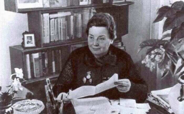 Писательница Зоя Воскресенская, 1968 г. 