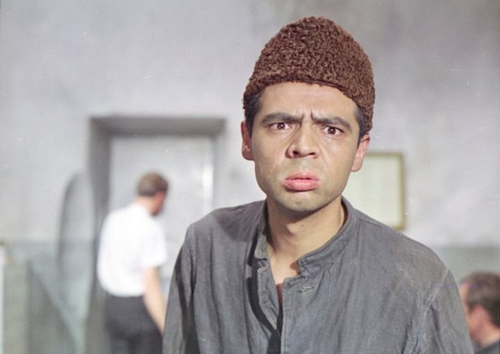      В роли Василия Алибабаевича, фото из открытых источников.