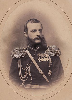 Великий князь Михаил Николаевич (13 (25) октября 1832, Петергоф, Санкт-Петербургская губерния — 5 (18) декабря 1909, Канны) — четвёртый и последний сын императора Николая I и его супруги Александры Фёдоровны; военачальник и государственный деятель; наместник императора на Кавказе; генерал-фельдмаршал (1878[1]), генерал-фельдцейхмейстер (1852). Председатель Государственного совета (1881—1905)