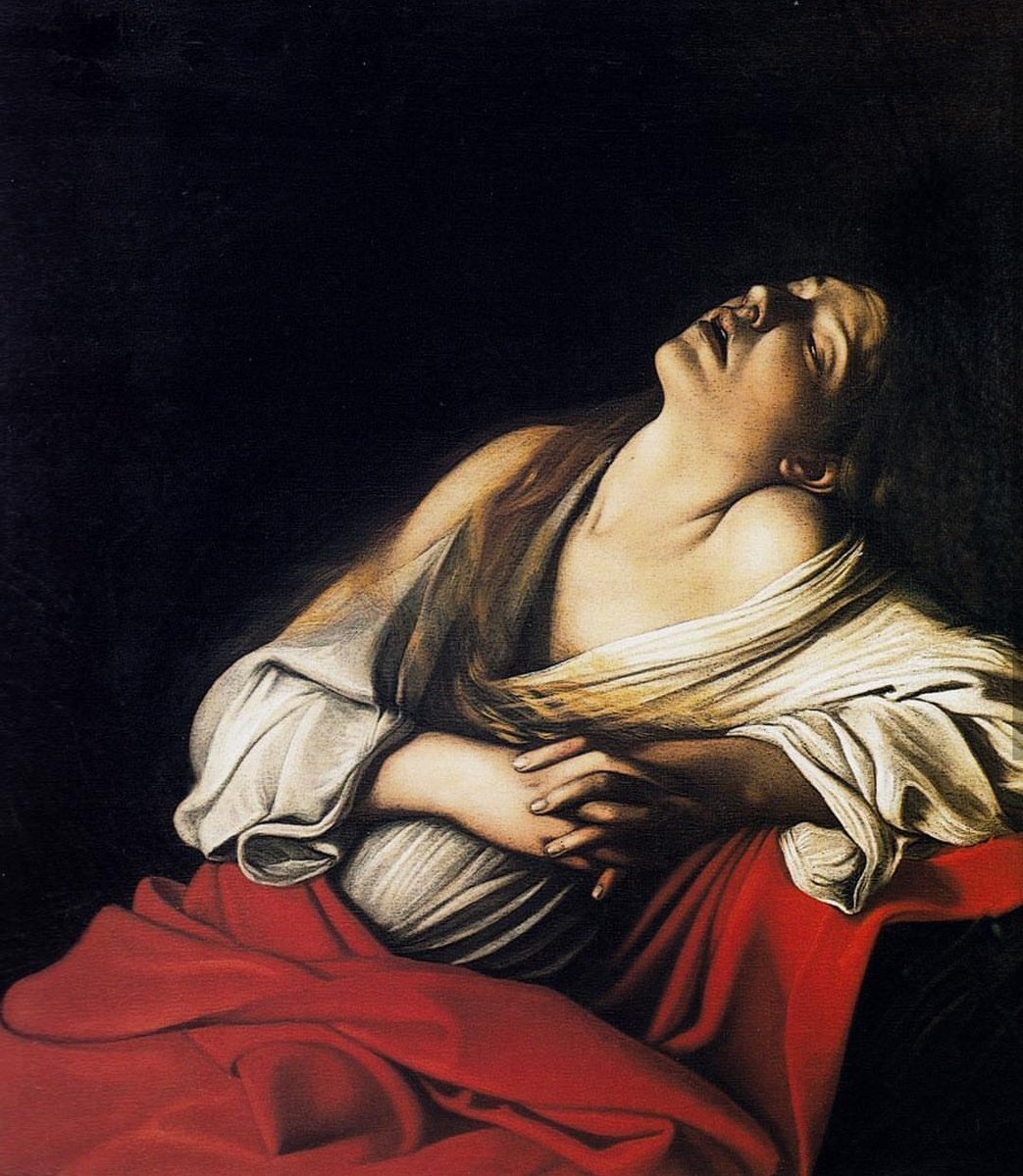 Экстаз Марии Магдалины. Караваджо