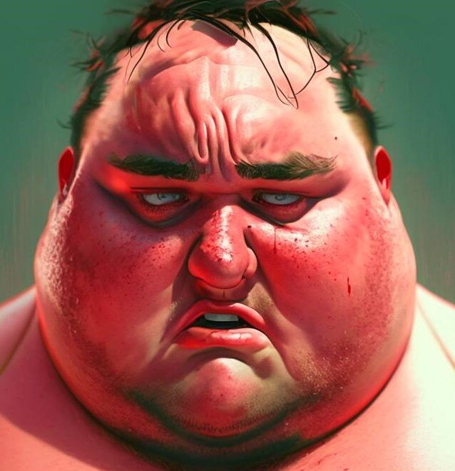 Портрет типичного молодого гипертоника кисти И.И. Нейронкина