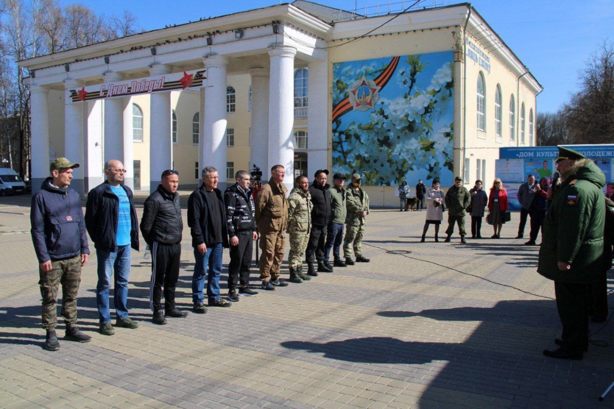    Из Владимирской области в зону СВО отправились ещё 26 контрактников