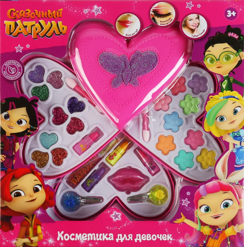 Косметика для девочек Торговой марки "Милая леди" - "Сказочный патруль" 