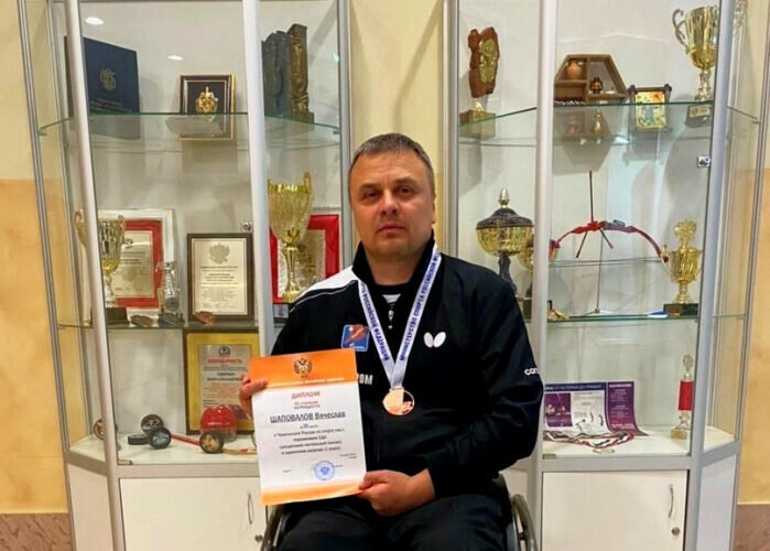    Оренбургский паратеннисист Вячеслав Шаповалов завоевал бронзу чемпионата России Кристина Просвиркина
