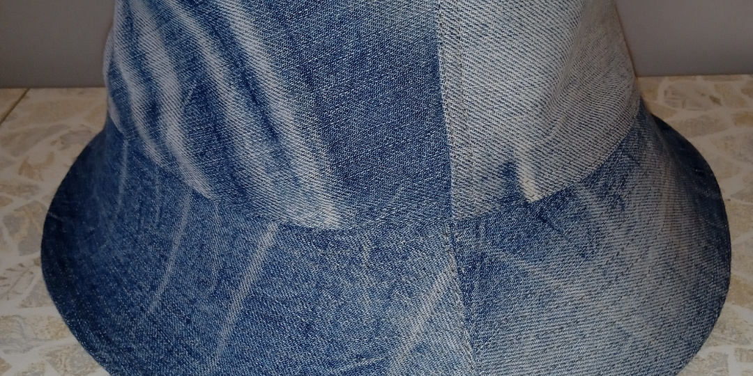 Джинсовая панама на лето.