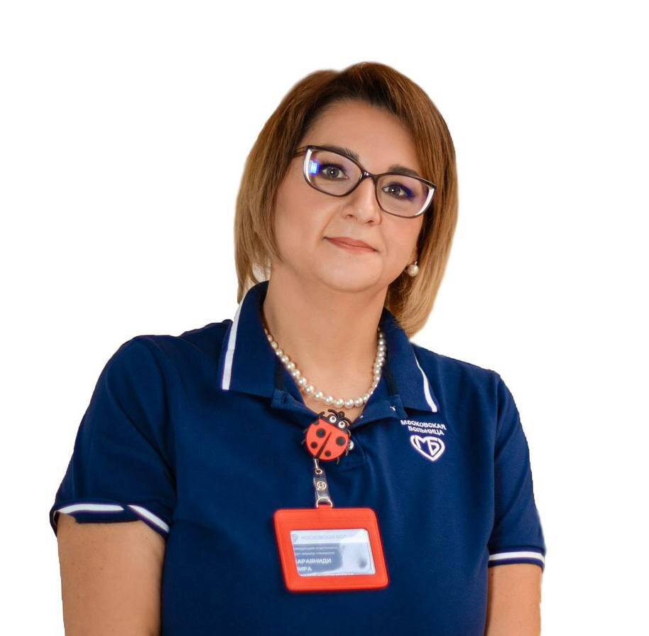 Караяниди Лира Константиновна, врач-акушер-гинеколог, заведующая акушерским отделением №1 Роддома №8