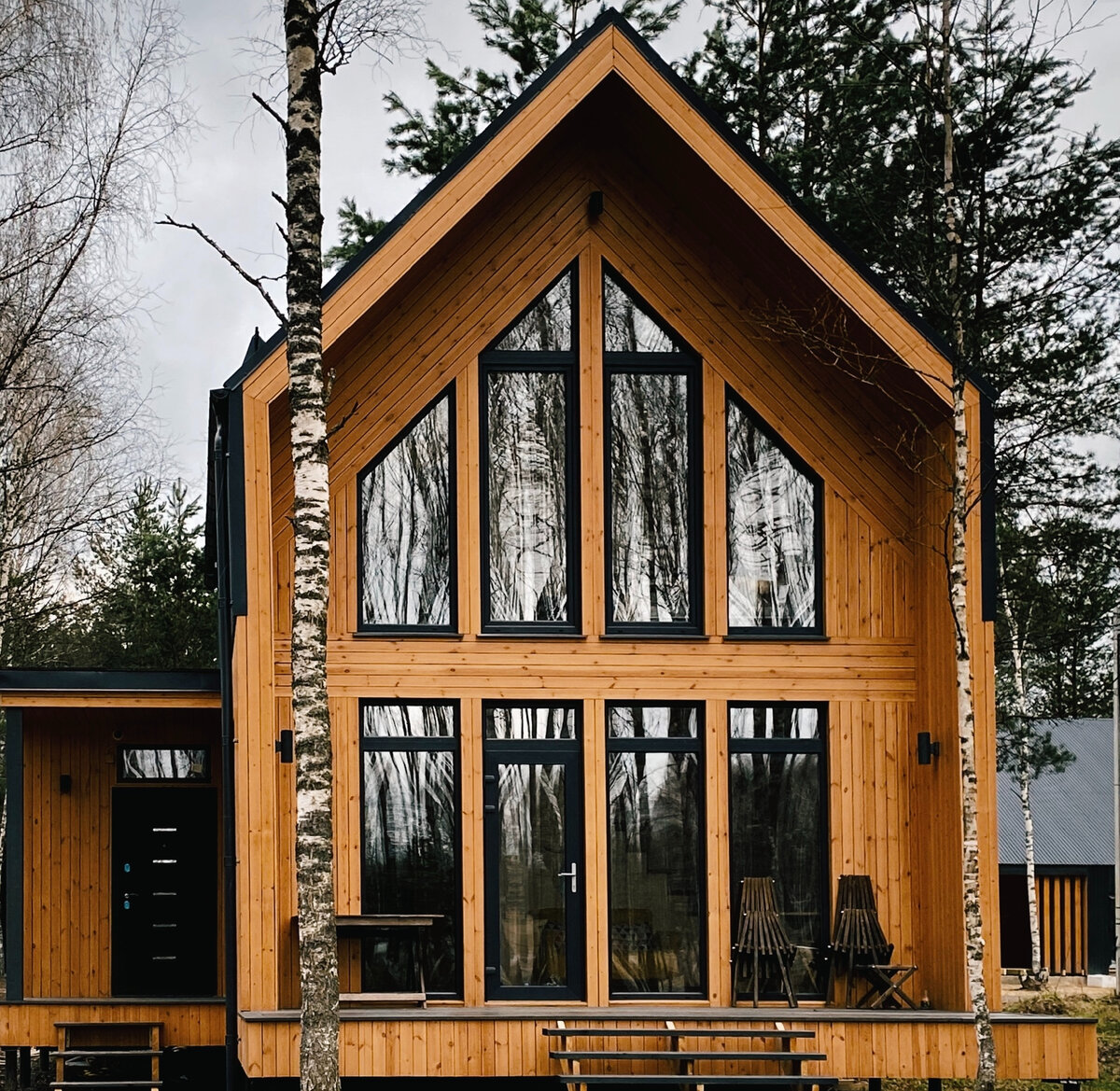 Один из построенных нами домов в этом году