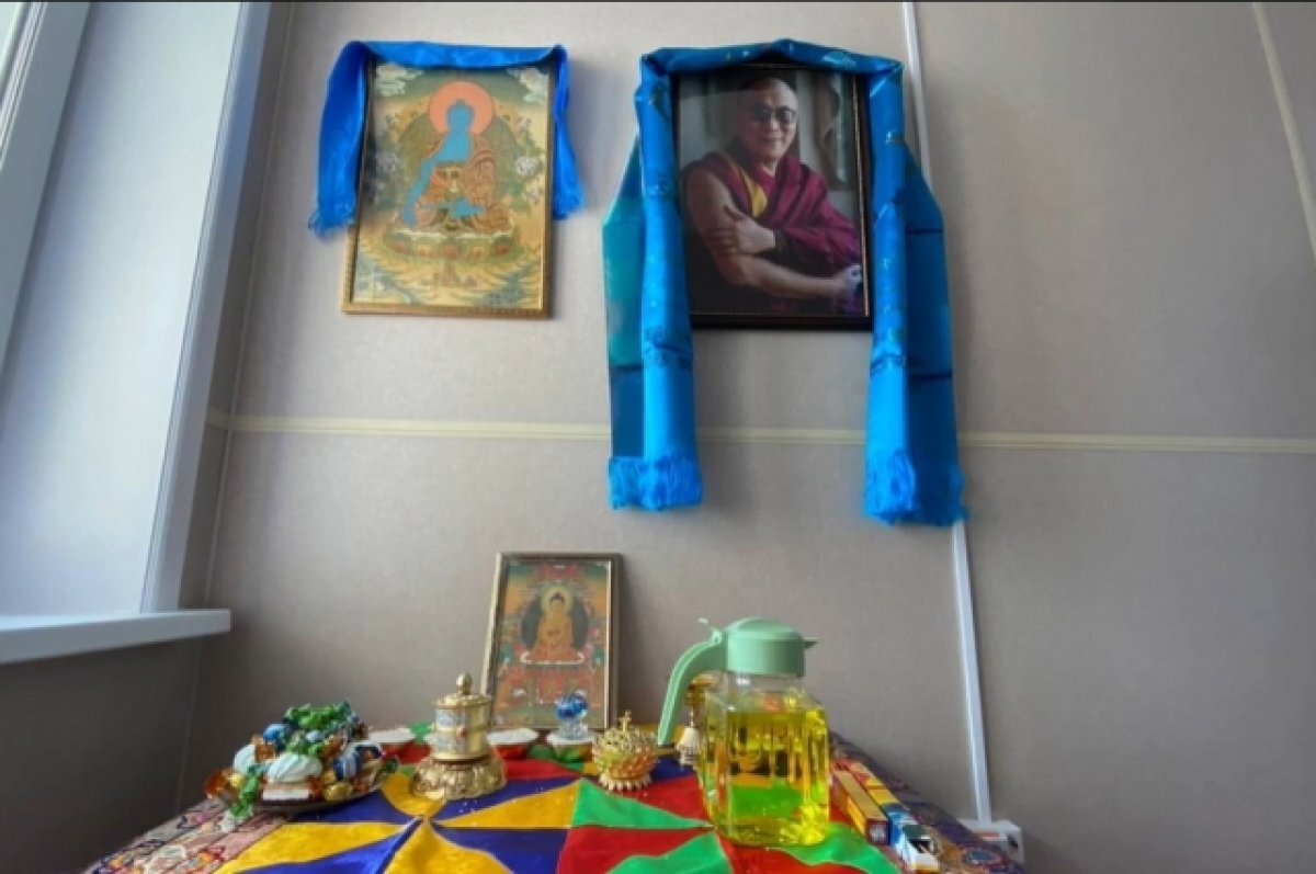    В роддоме Улан-Удэ открылся буддийский алтарь