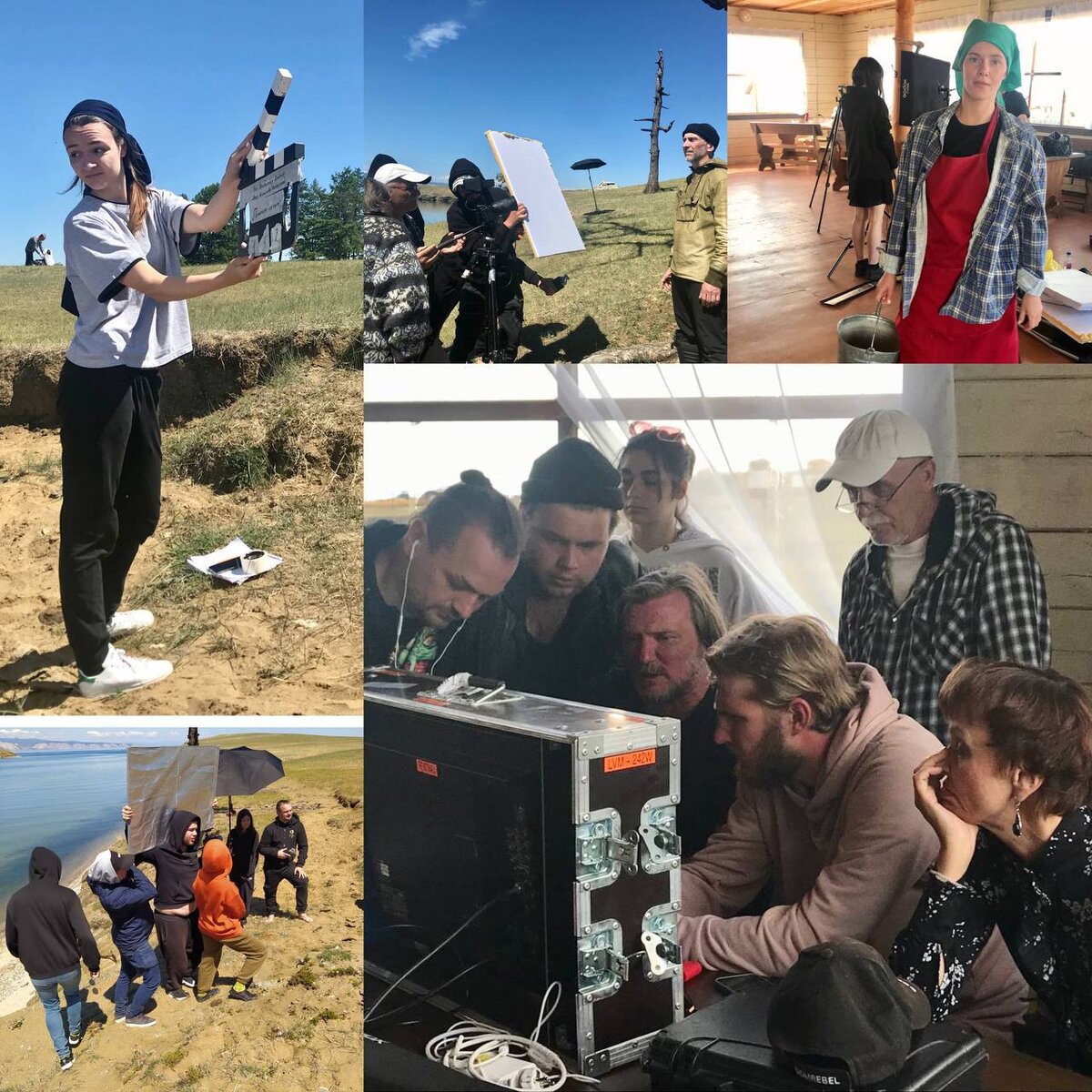 Прошлогодняя смена Летней школы театра и кино на Байкале.