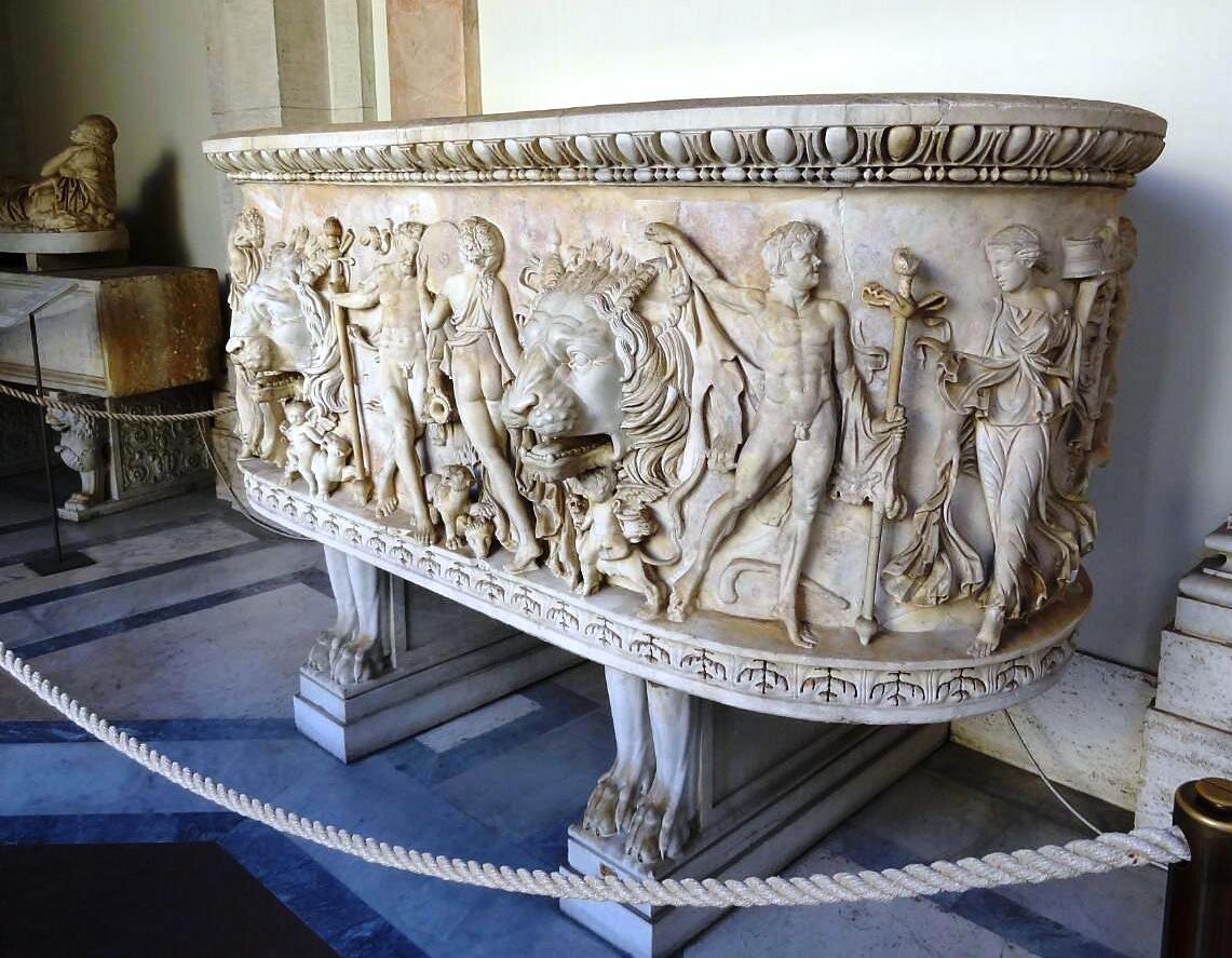 Античная ванна времён Римской империи