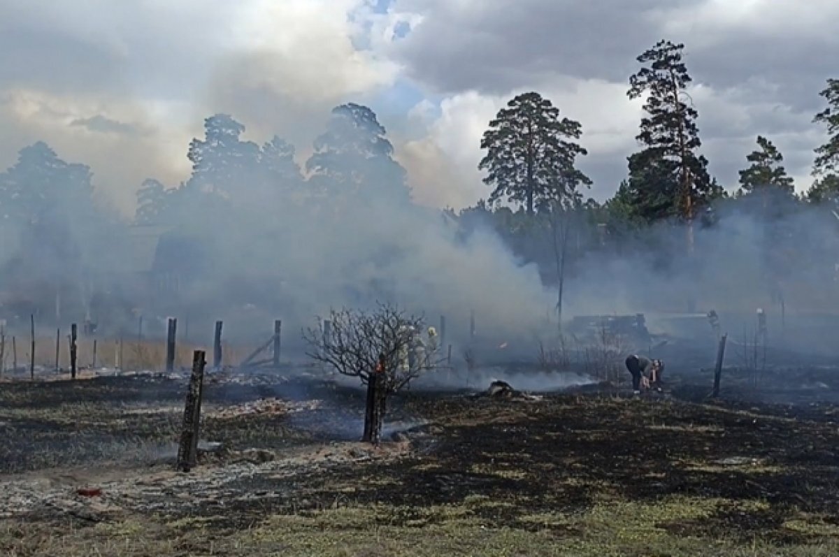    Жительница Бурятии спалила три дома и надворные постройки