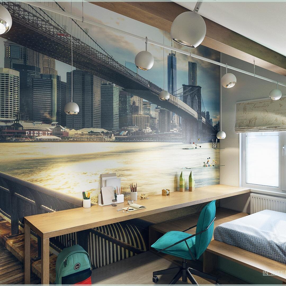 Проект "Дом в экостиле", Санкт-Петербург. Детская