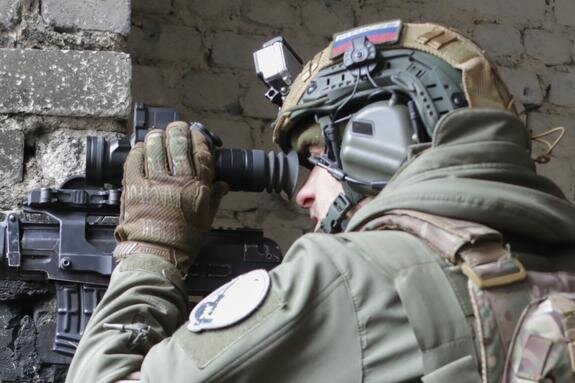    Российский военный, Tsitsagi Nikita/news.ru via globallookpress.com