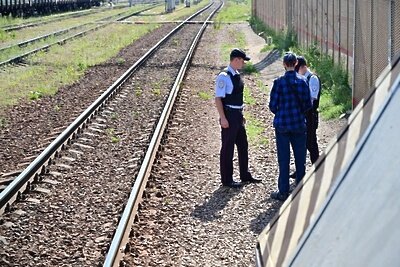    Рейд по предупреждению травм на железной дороге в Домодедово © Страница «Администрация городского округа Домодедово» во «ВКонтакте»