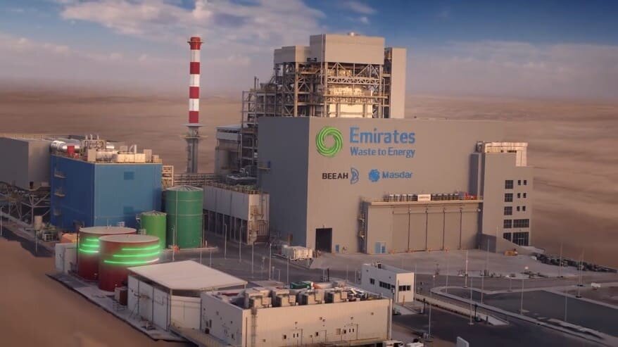 Перерабатывающий и генерирующий завод Beeah Group в Шардже (ОАЭ)