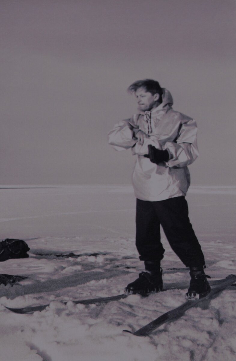 Александр Гусев на Антарктиде. Фото Государственного музея спорта