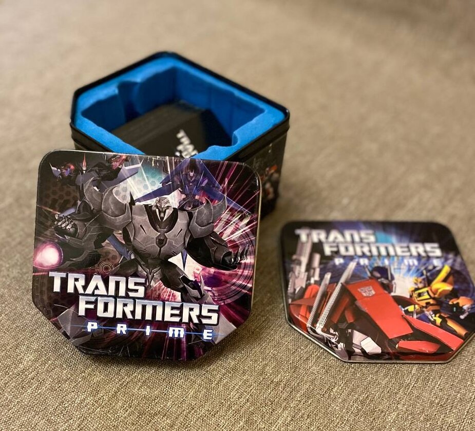 Коллекционные карточки «Трансформеры Прайм» и сундучок для хранения карт