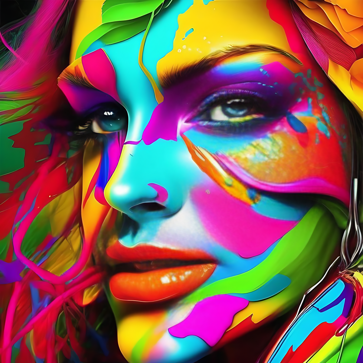 "Нравится, не нравится — терпи, моя красавица", нейросеть Kandinsky 2.1