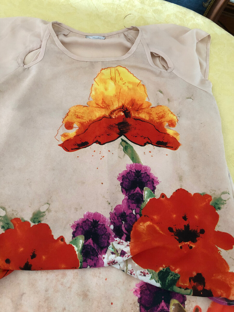 Блузка. Была. Фото автора.