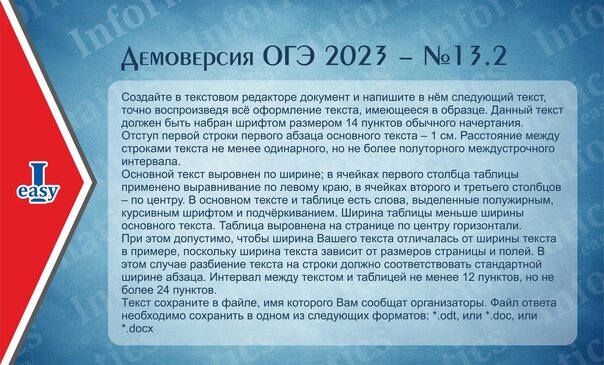 Как должна выглядеть презентация по информатике огэ