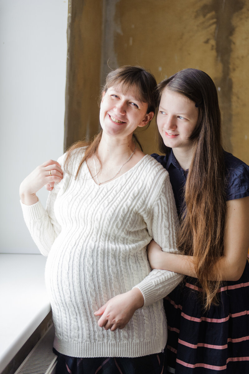 Из всех моих 10 детей, четверо родились дома...