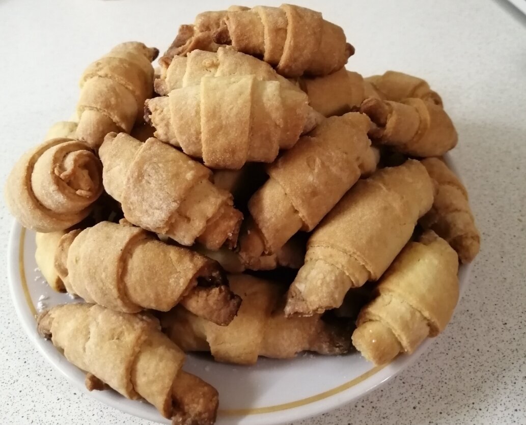 Тыквенные рогалики