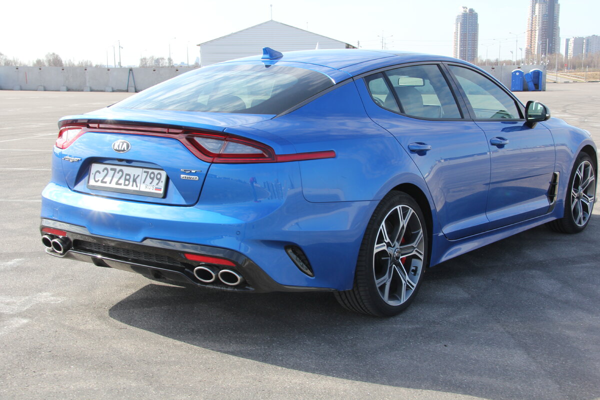 Kia Stinger gt дрифт