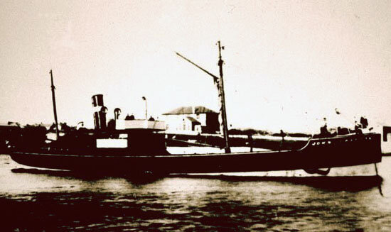 Подлинный "Джон Графтон" - английский пароход водоизмещением 300 тонн