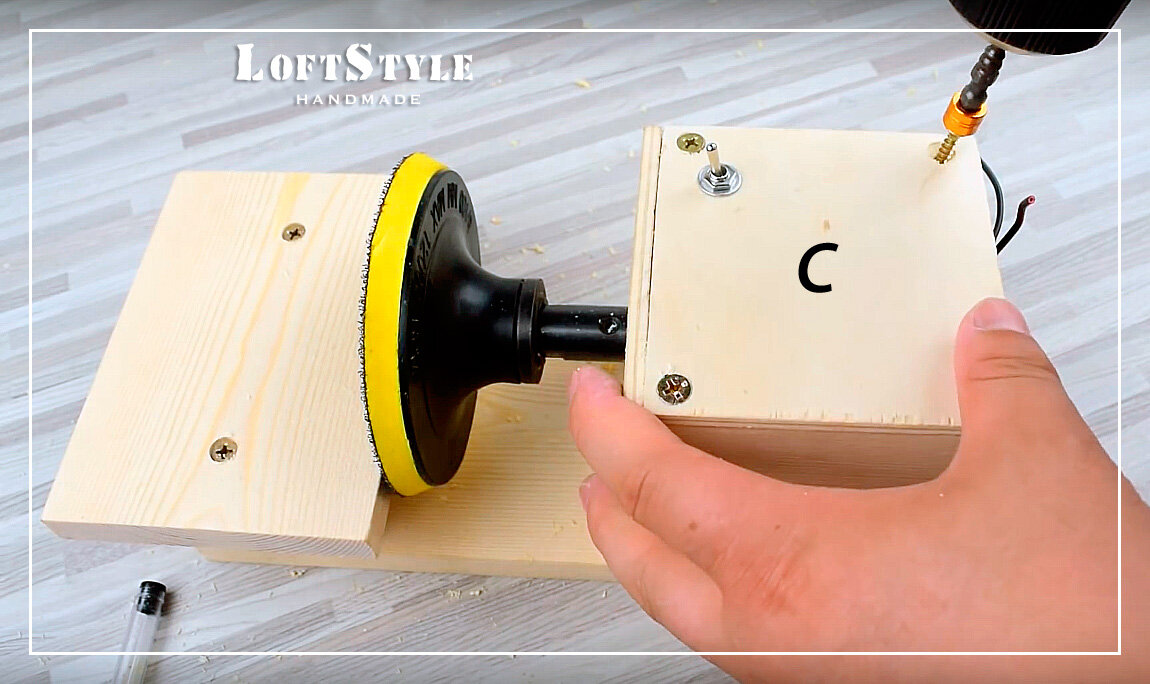 Полезная самоделка для мастерской из сломанной болгарки