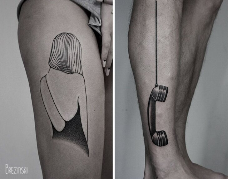 Вам самим такую захочется: очень крутые татуировки от белорусского мастера