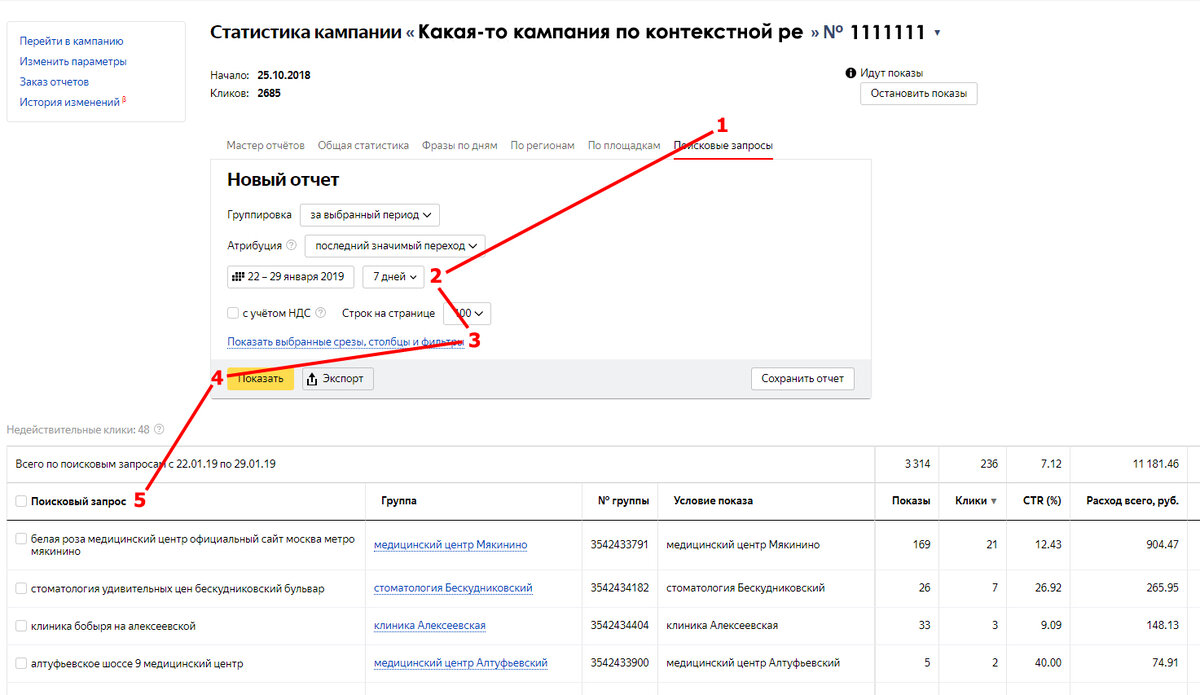 Алгоритм действия