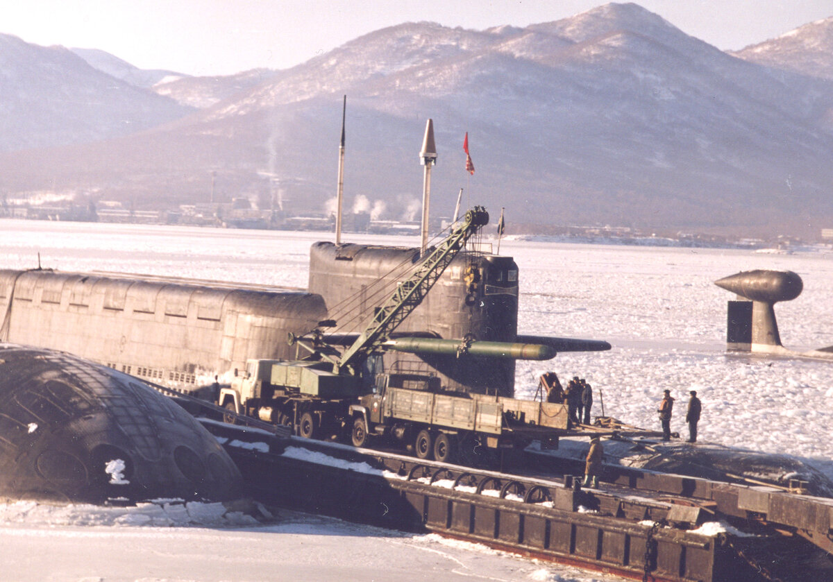 Подводная лодка 667 Петропавловск Камчатский Рыбачий