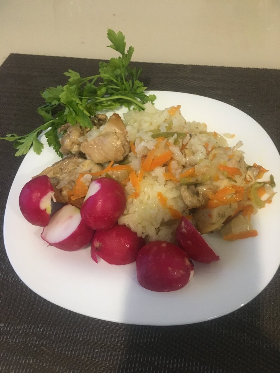 Рис: Готовое блюдо. Источник: личное фото автора.