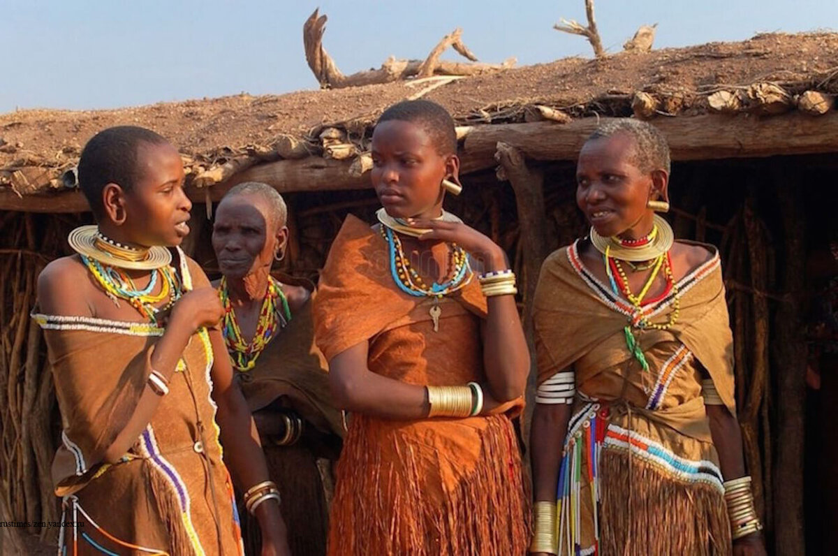 Танзания племя банту