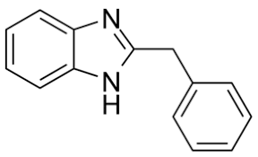 Структурная формула БЕНДАЗОЛА.