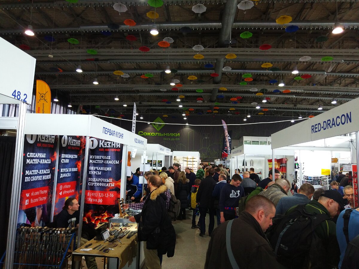 Сокольники. Выставка Клинок весна 2019