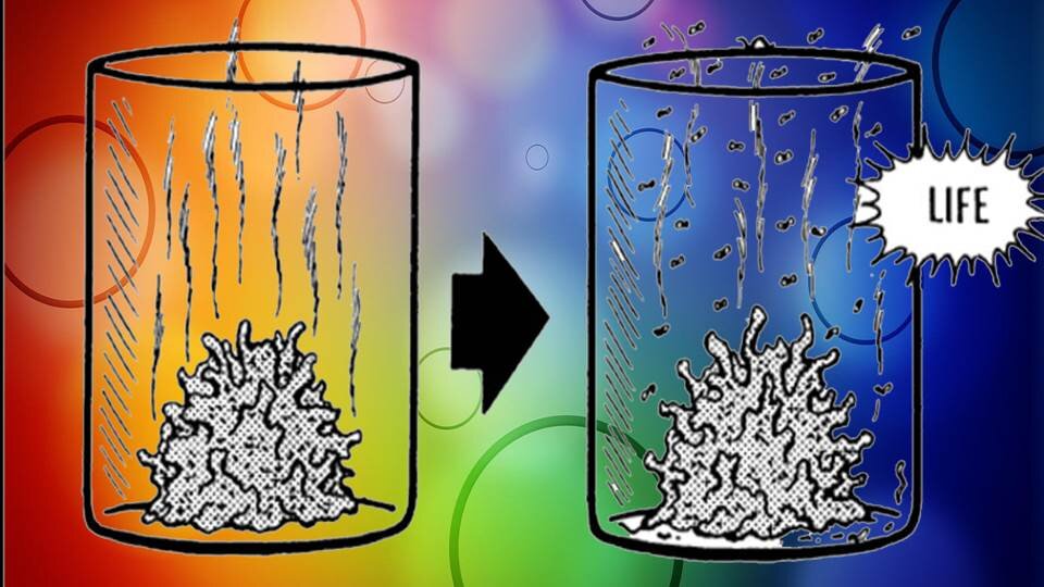 Гипотеза самозарождения жизни картинки