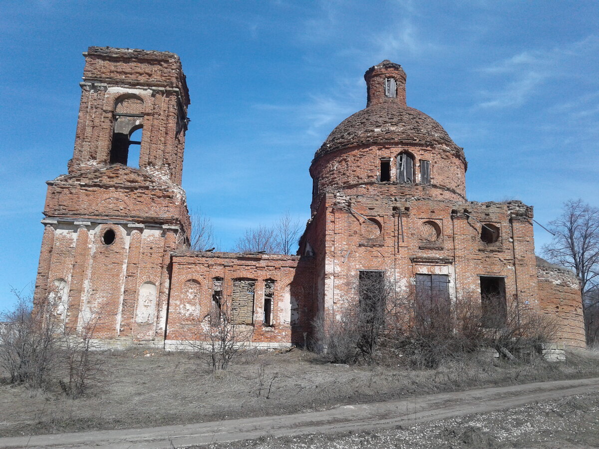 Заброшенный храм старый Оскол