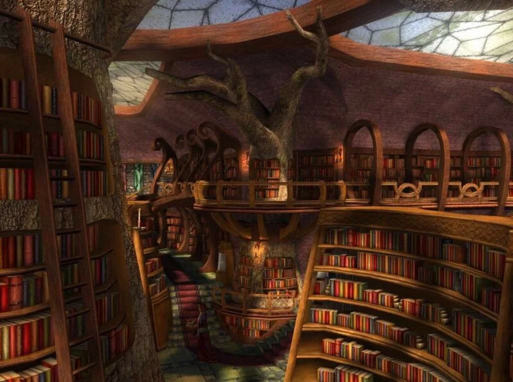 Grand library. Библиотека арт. Библиотека арты. Волшебная библиотека. Сказочная библиотека.