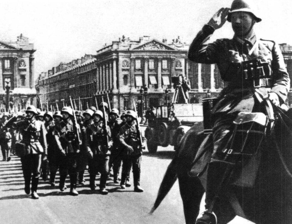 Немцы в Париже. 