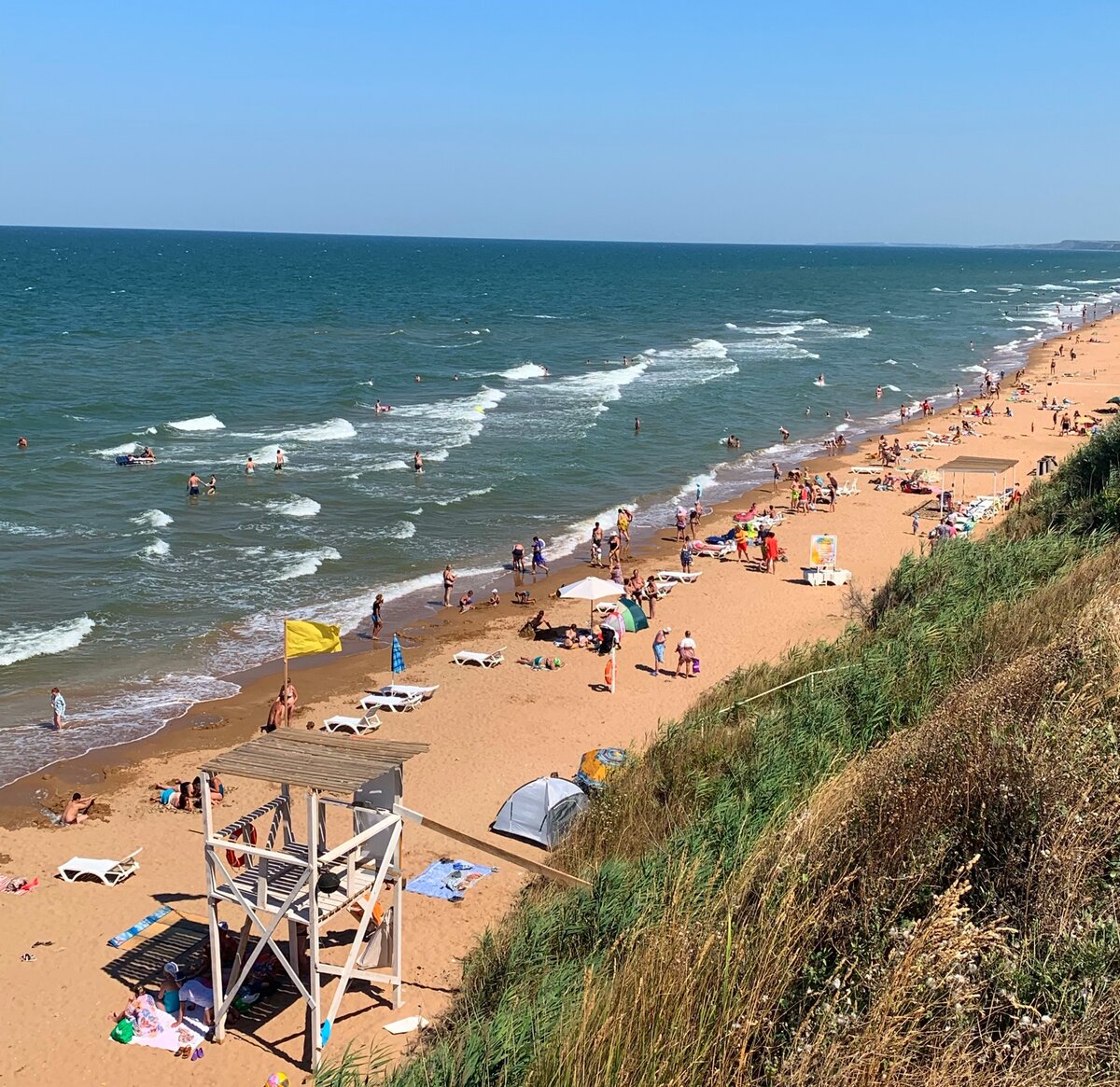 Азовское море и пляжи