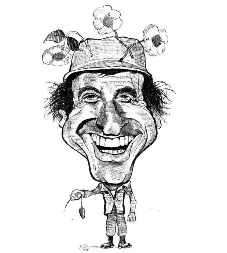 в роли прожженного, циничного пиарщика - Дастин Хофман