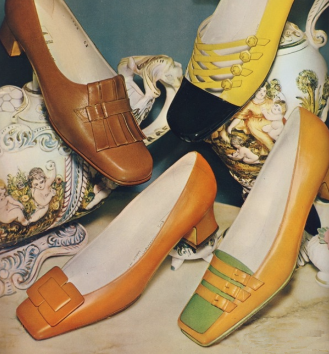 Стиль 50 годов обувь