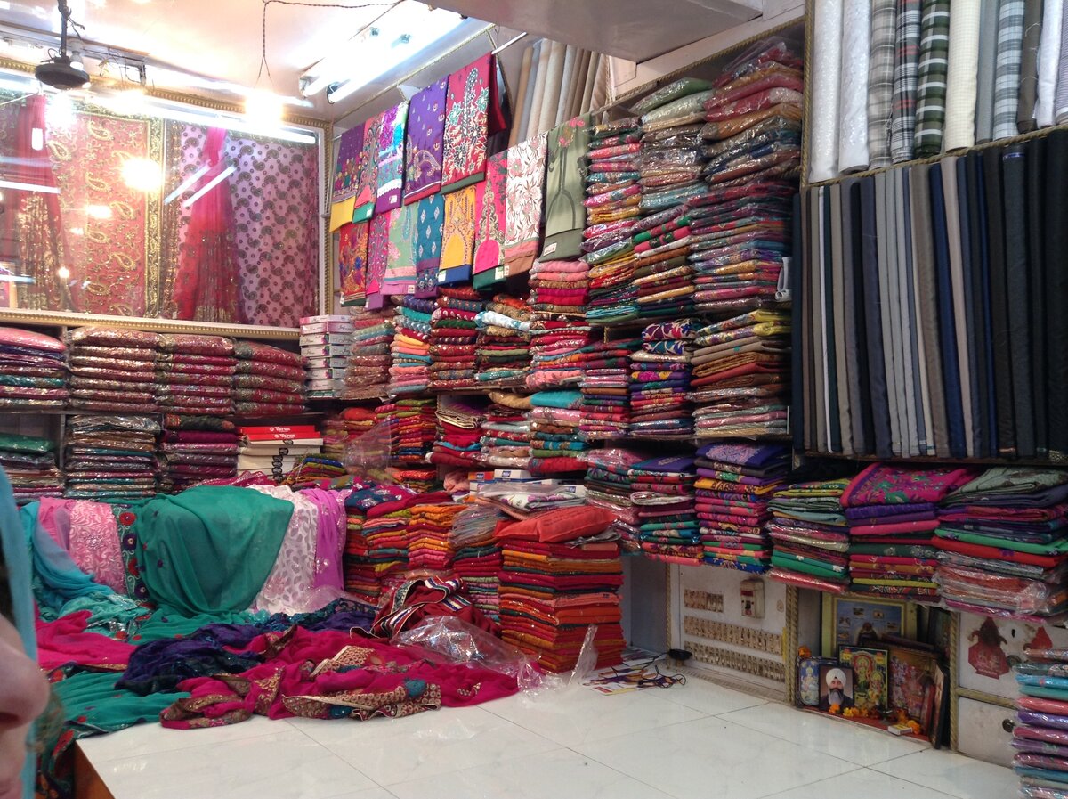 Cuanto cuesta un sari en la india