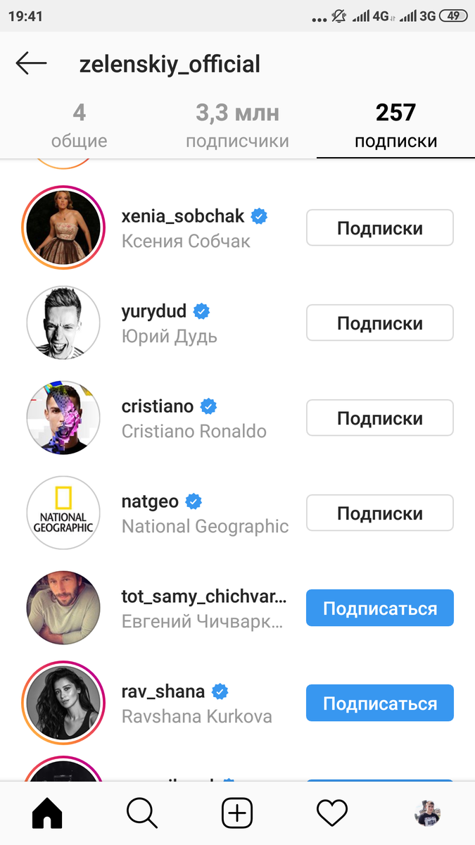скриншот @zelenskiy_official во время выборов