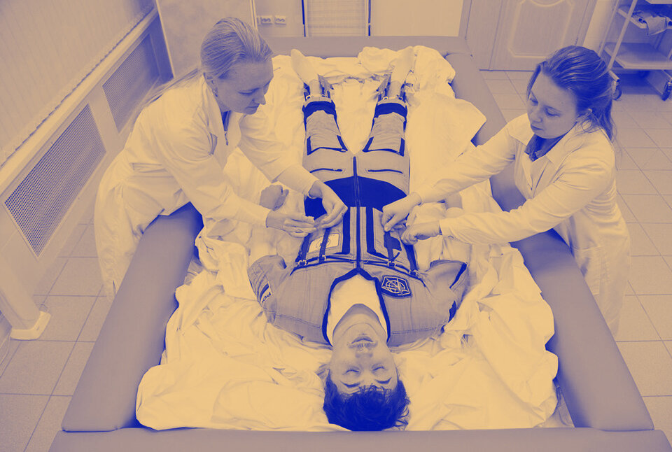 Исследование по модели «сухой» иммерсии \ Олег Волошин