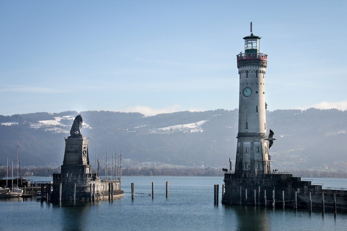 Линдау, озеро Констанц, Германия